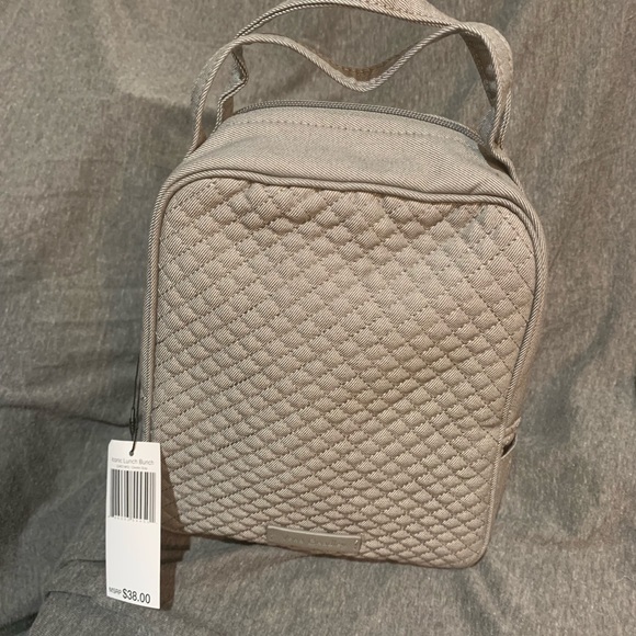 vera bradley gray lunch box